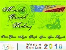 Tablet Screenshot of kulturamonki.pl